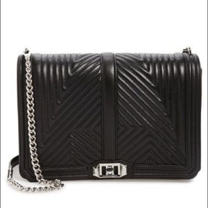 Rebecca Minkoff Geo Quilted Jumbo Love Crossbody